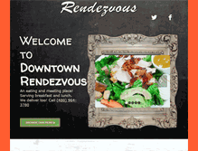 Tablet Screenshot of downtownrendezvous.com